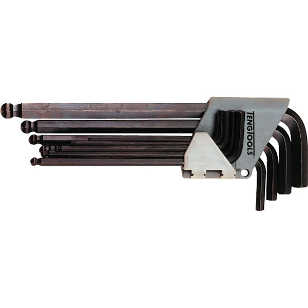 Teng 9Pc Ball-End Af Hex Key Set - 5/64-3/8In