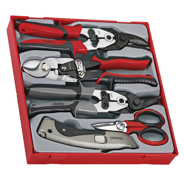 Teng 5Pc Cutting Tools Set - Ttd-Tray