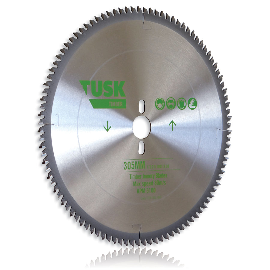 Tusk Timber Joinery Blades - 254 X 3.2/2.2 X 80T X 30 (25.4/25/16)