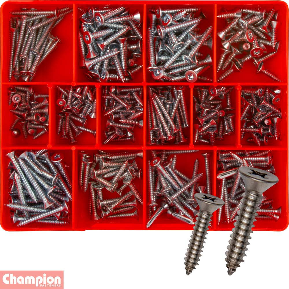Champion 425pc Torx Security Self Tapping Screw Assortment