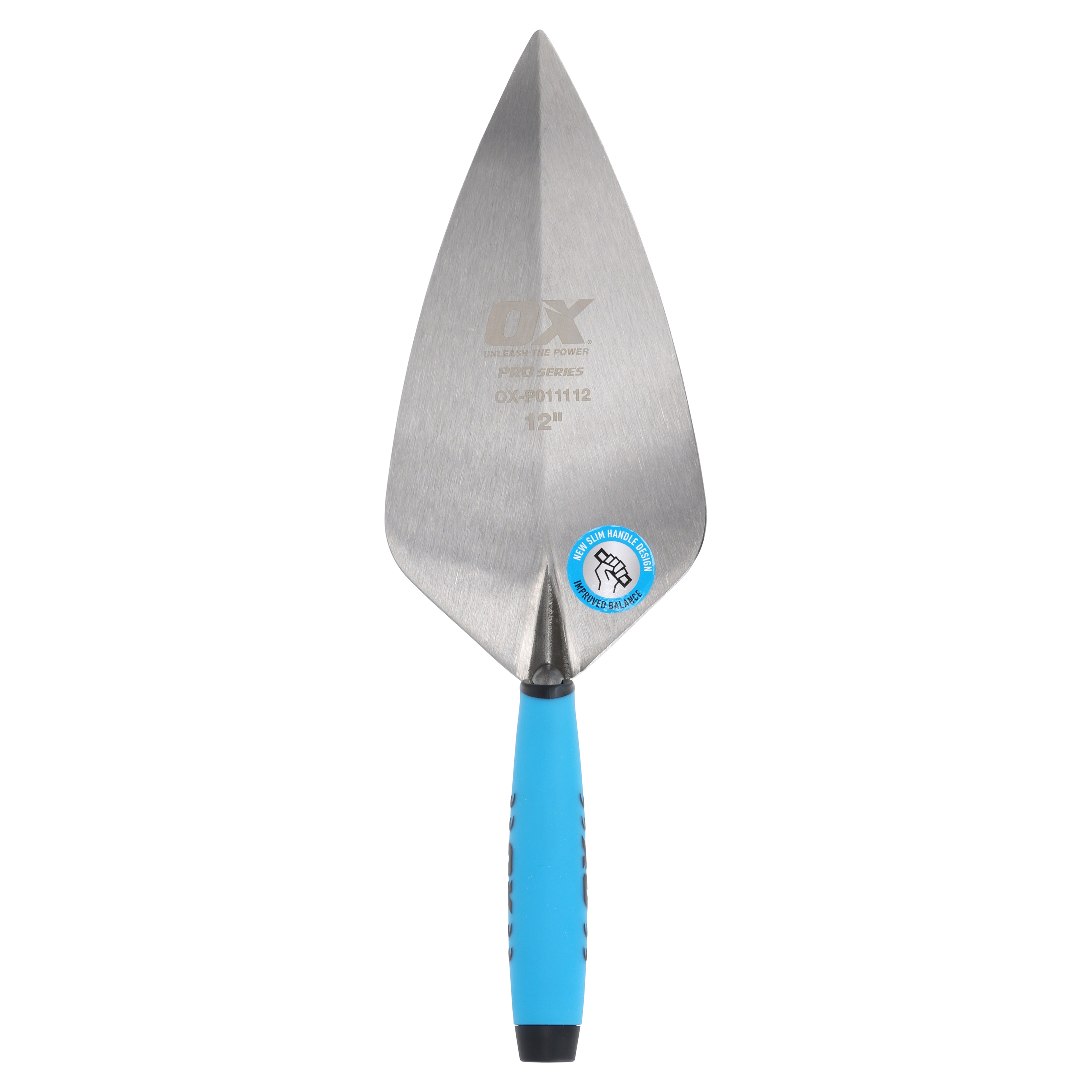 Pro Wide London Pattern Brick Trowel - OX Grip | 12" / 305mm