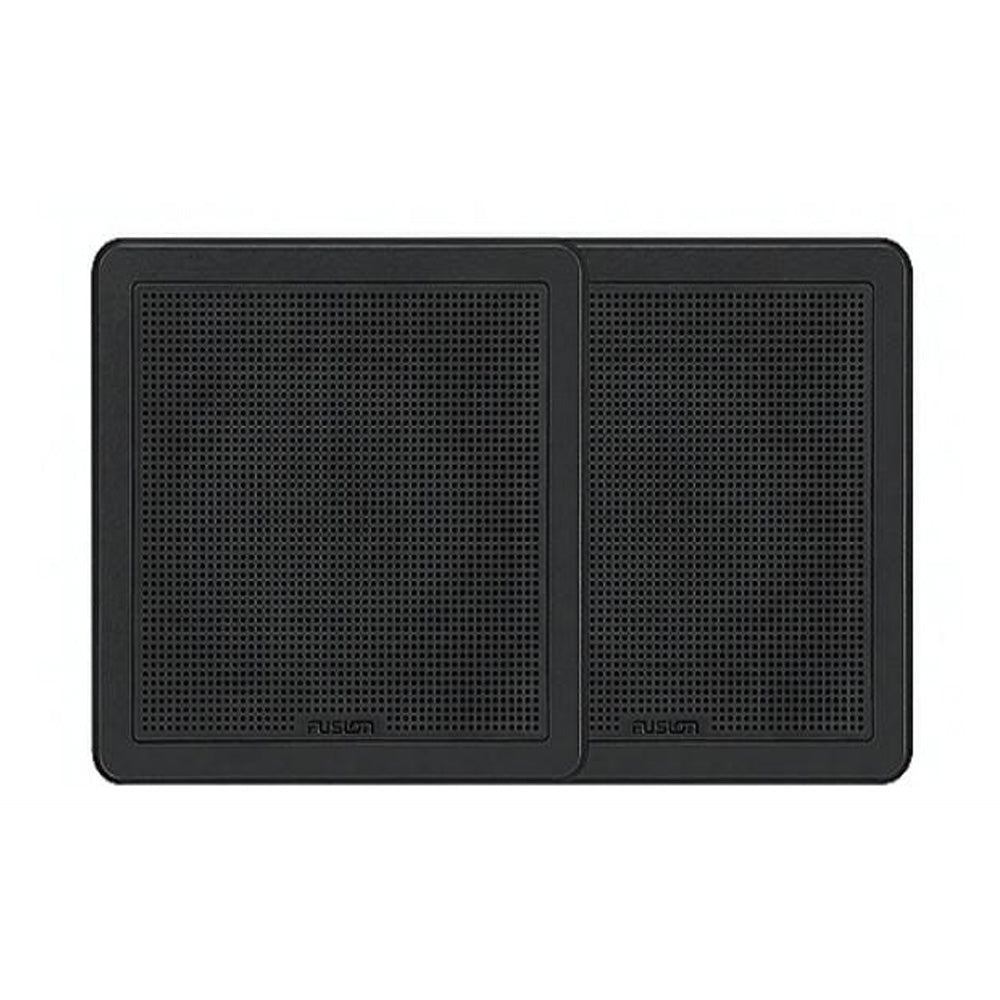 Fusion 7.7" 200W Fm Series Flush Mount Marine Square Black Speakers