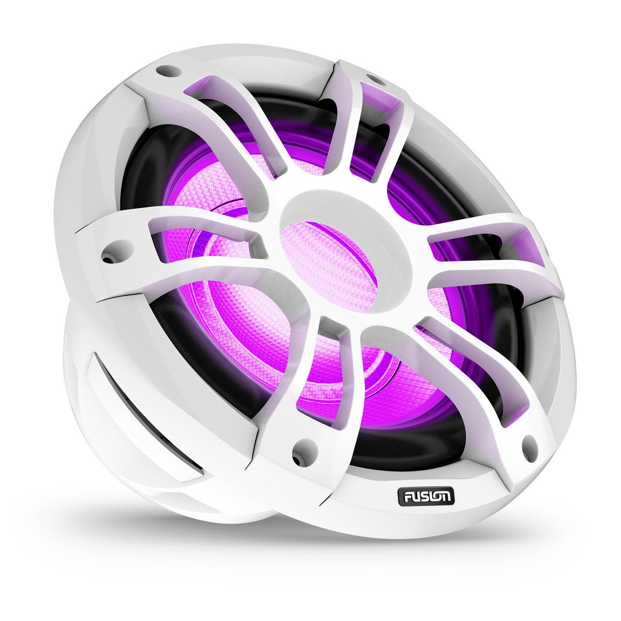 Fusion 10" Crgbw Series 3I Sports Subwoofer White Sg-Sl103Spw