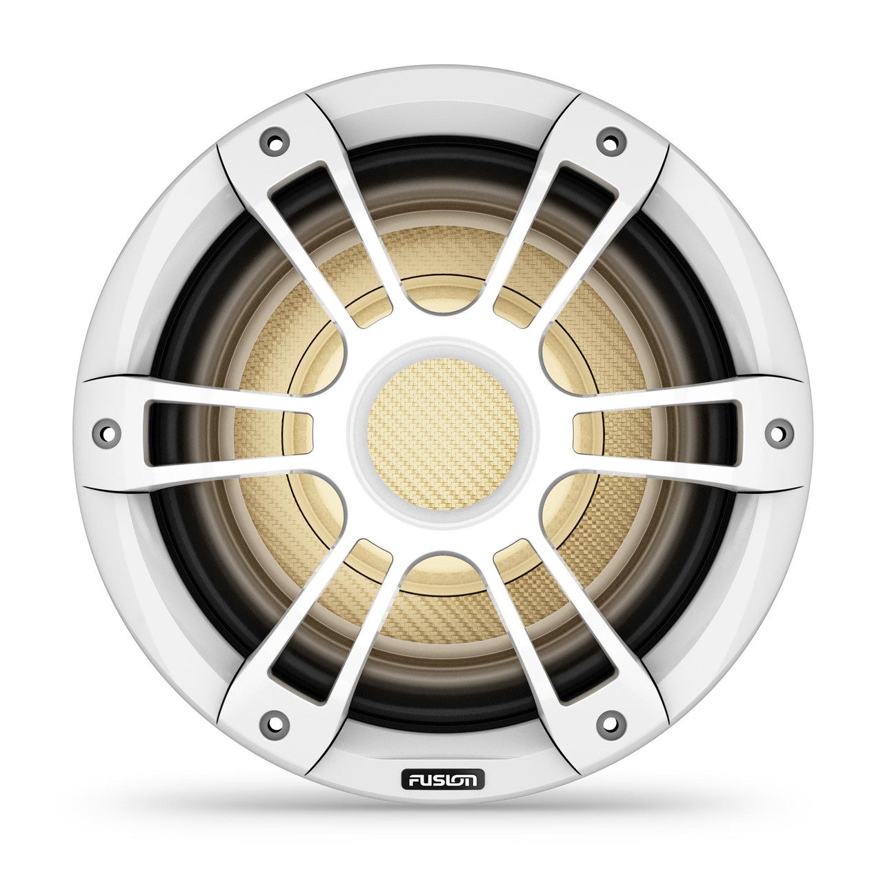 Fusion 10" Crgbw Series 3I Sports Subwoofer White Sg-Sl103Spw