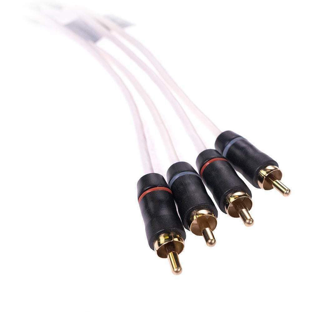 Fusion Ms-Frca12 2-Zone 4-Channel Rca Audio Interconnect Cable - 12Ft/3.6M