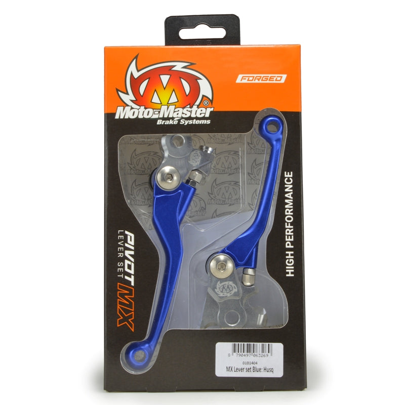 Moto Master Mx Pivot Lever Set Blue Yamaha