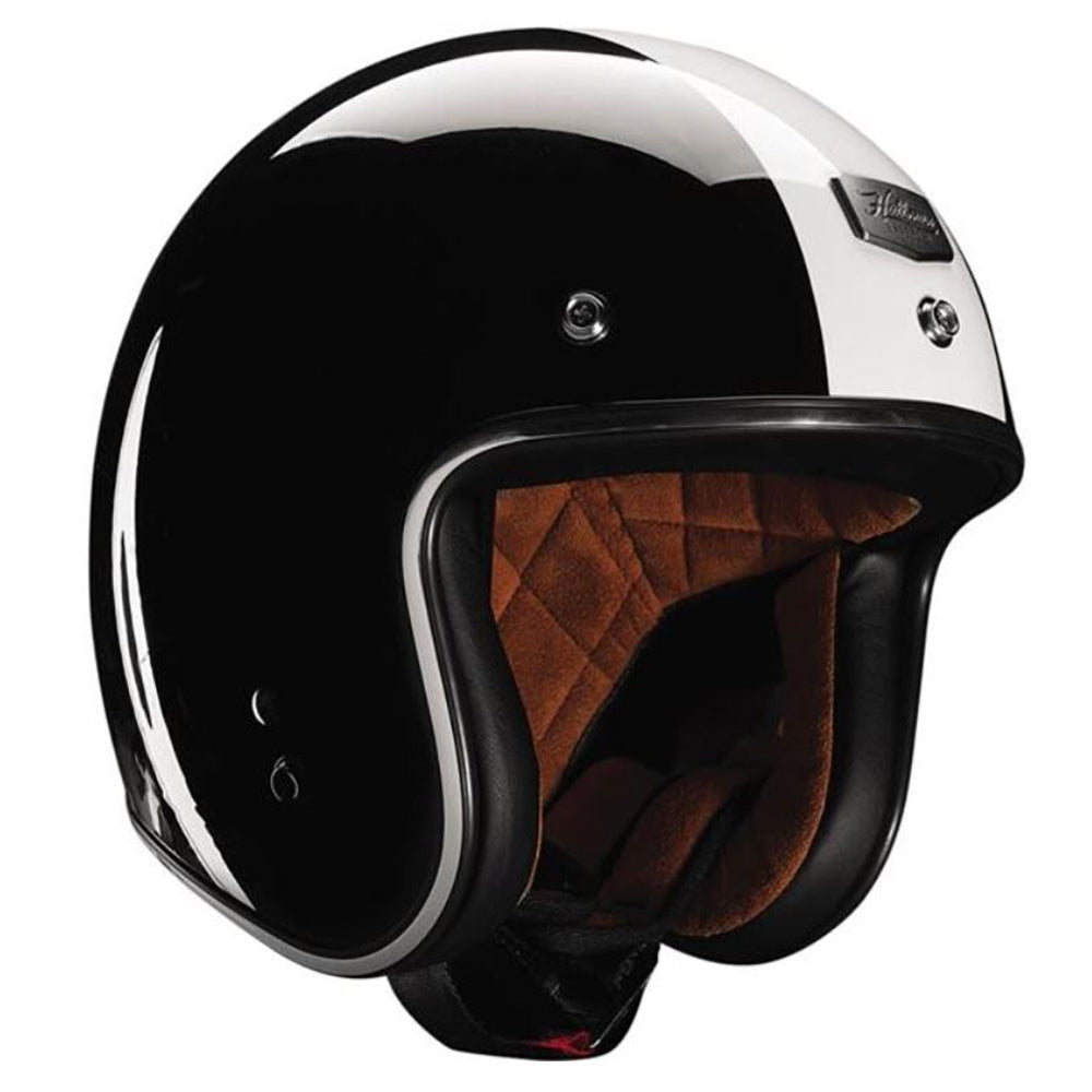 Helmet Open Face Thor Mx Hallman Mccoy Black White Xsmall