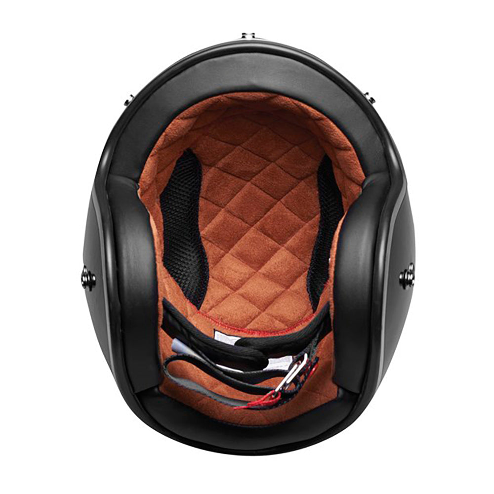 Helmet Open Face Thor Mx Hallman Mccoy Black White Small