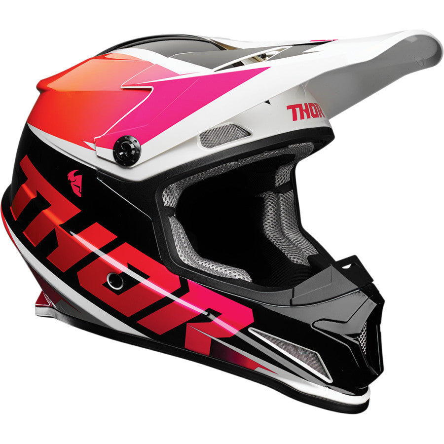 Helmet S23 Thor Mx Sector Fader Orange Magenta Xl