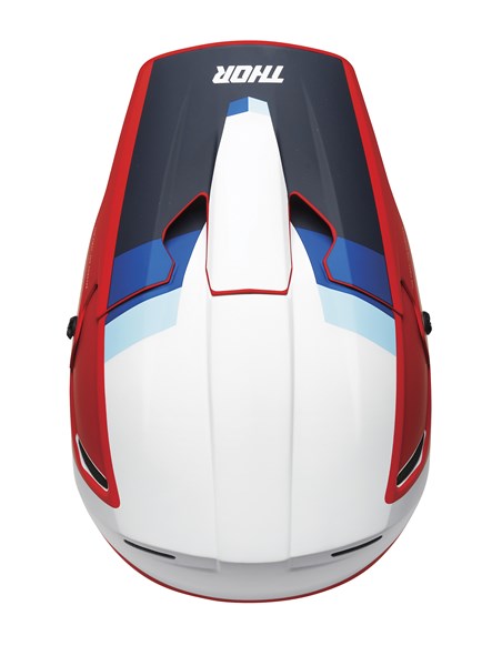 Helmet S23 Thor Mx Reflex Apex  Red/White/Blue Medium