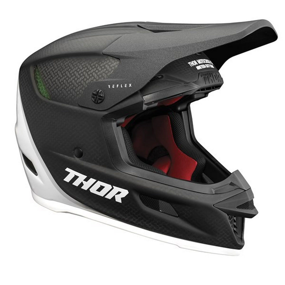 Helmet S23 Thor Mx Reflex Carbon Polar Black/White 2Xl