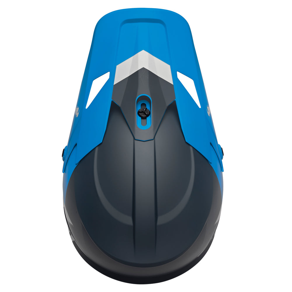 Helmet S23 Thor Mx Sector Chevron Blue/Light Grey Large