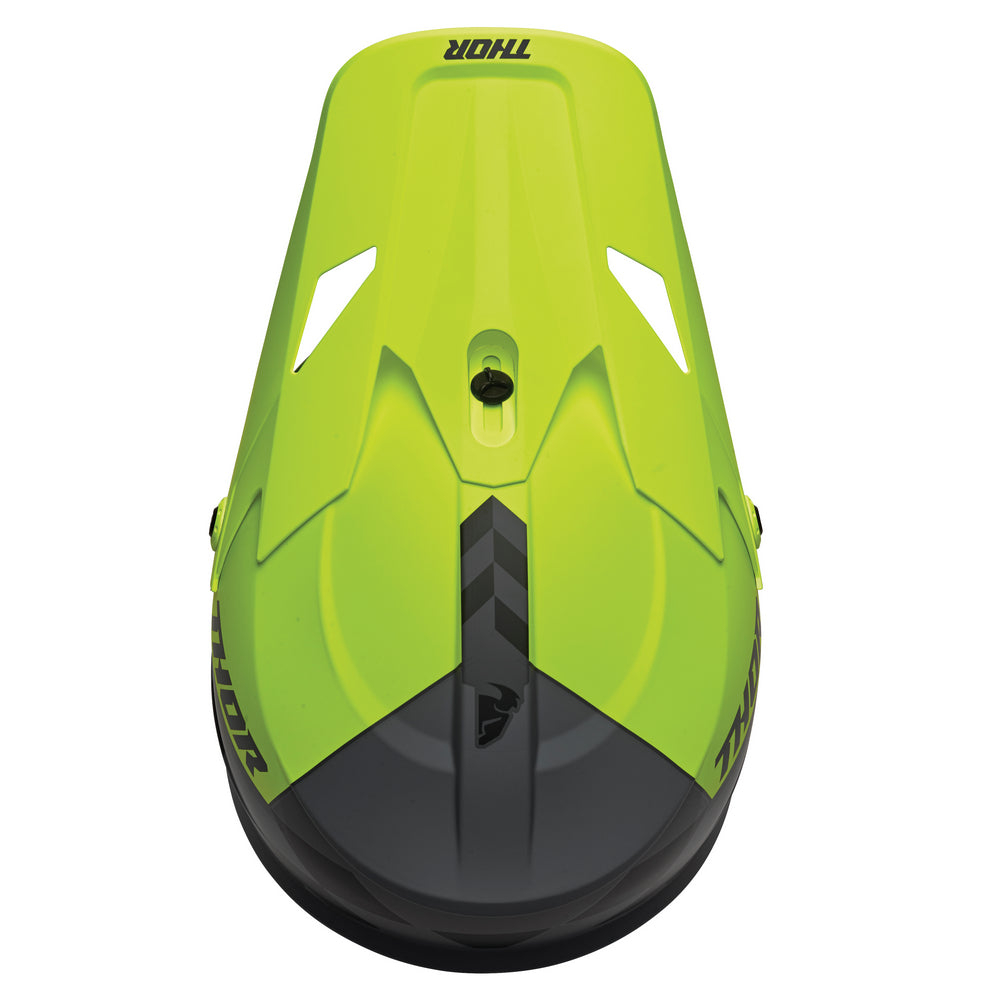 Helmet S23 Thor Mx Sector Birdrock Grey/Acid 2Xl