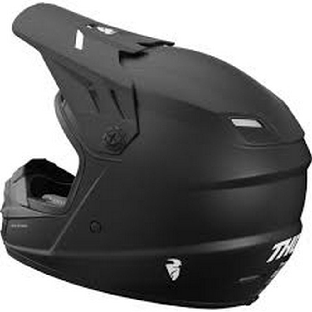 Helmet S23Y Thor Mx Sector Black Youth Medium