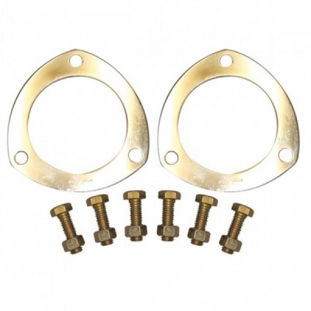 Proform 3" Diameter, 3-Hole Collector Gasket Kit With Bolts And Nuts #67927