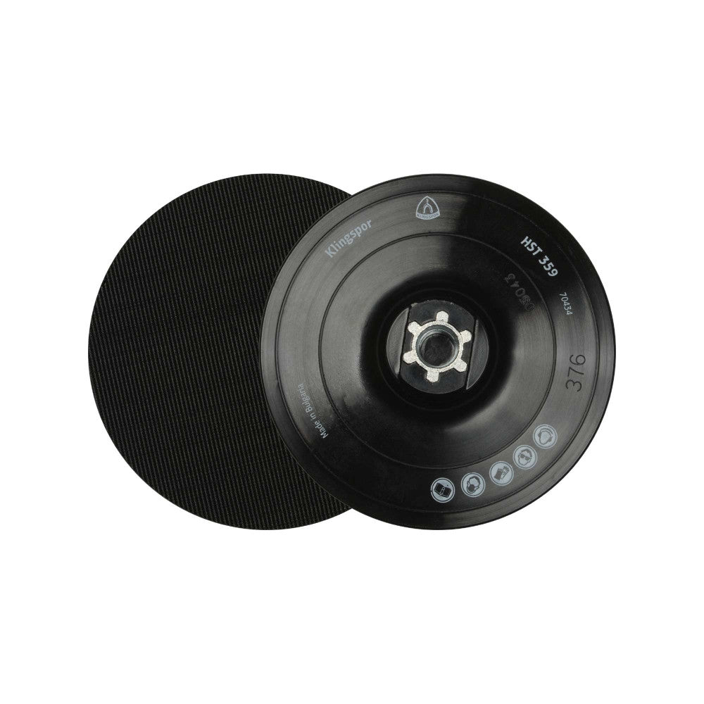 Backing Pad Self Fastening - 100Mm