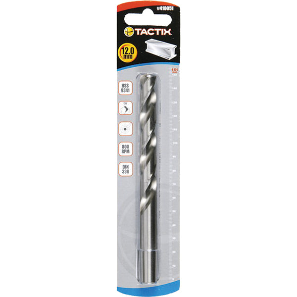 Tactix Hss Twist Drill 12Mm