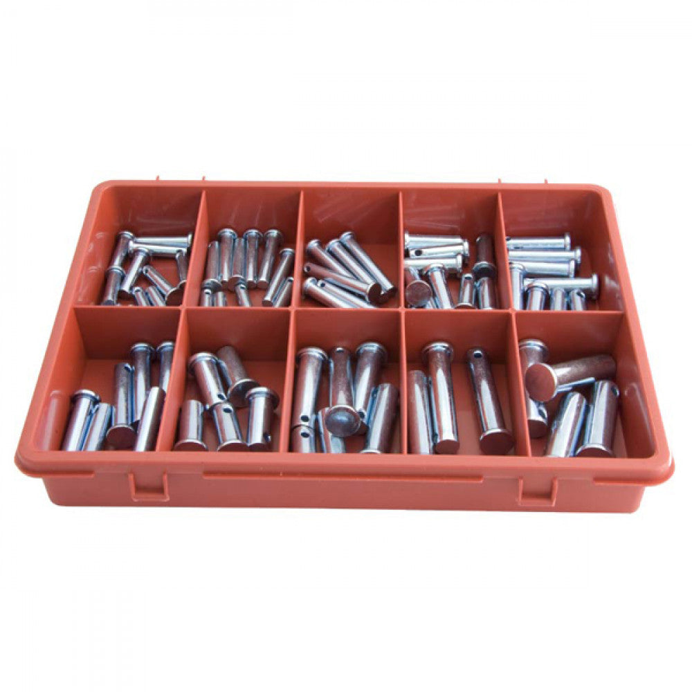 Jamec Pem 72 Piece Clevis Pin Assortment Trade Pack