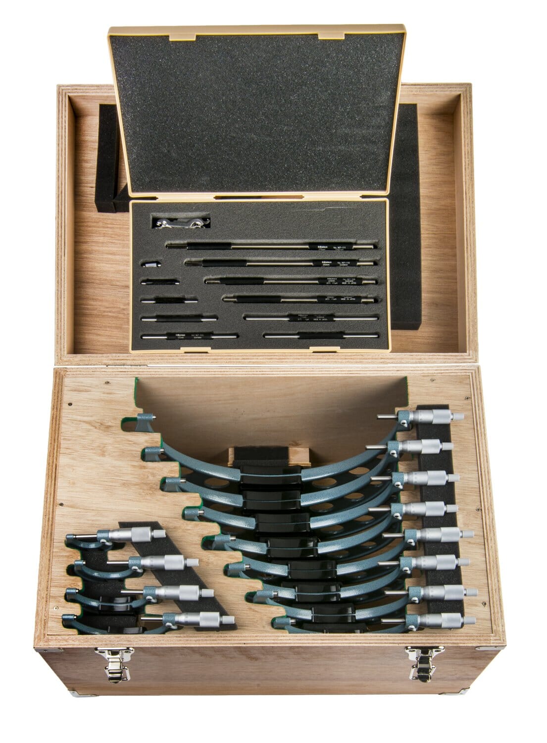 Mitutoyo Outside Mic Set 0-300Mm Individual Micrometers