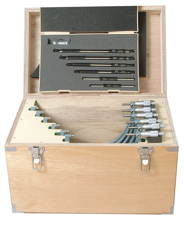 Mitutoyo Outside Micrometer Set 150-300Mm X 0.01Mm (Individuals)
