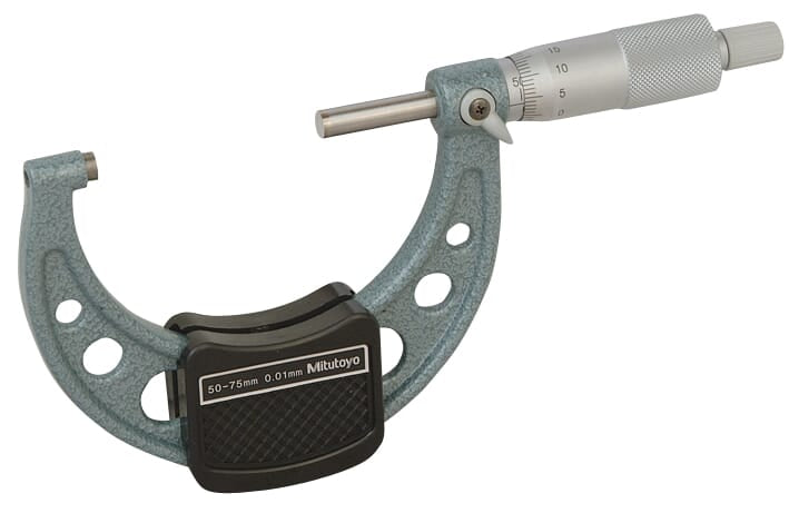 Mitutoyo Outside Micrometer 50-75Mm X 0.01Mm