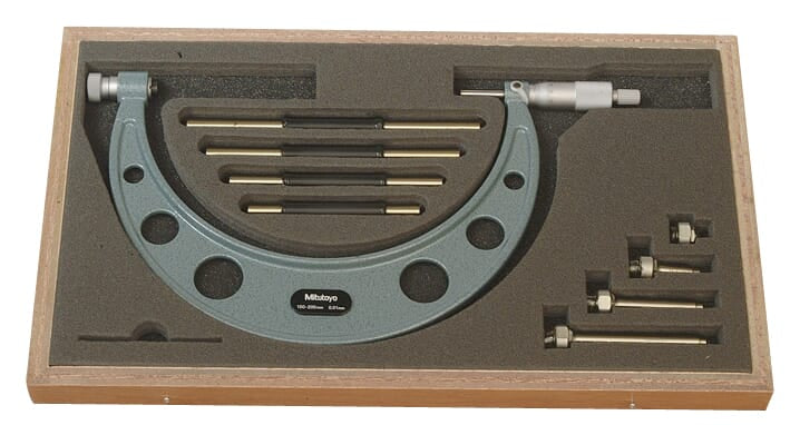 Mitutoyo Outside Micrometer 200-300Mm X 0.01Mm Interchangeable Anvils
