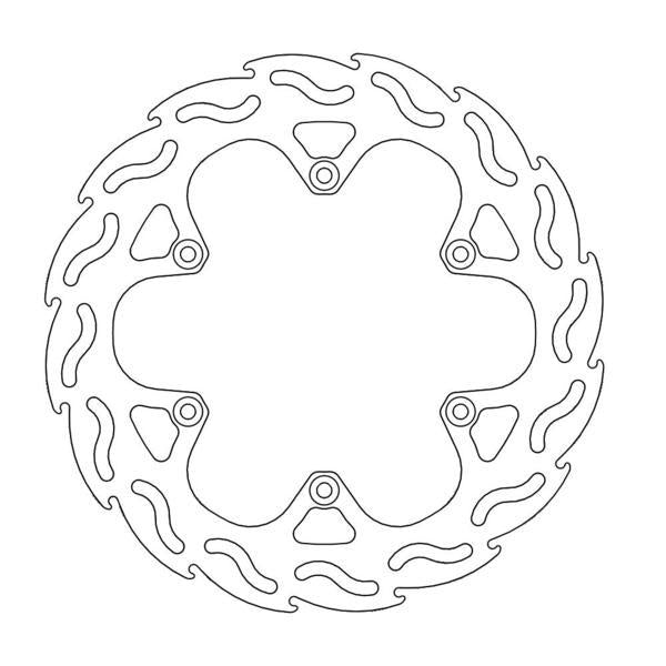 Brake Disc Moto Master Flame Suzuki Rm125 Rm250 99-12 Drz400Sm 05-21