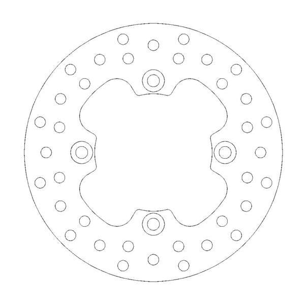 *Brake Dsic Moto Master Round Front / Rear Can-Am Outlander