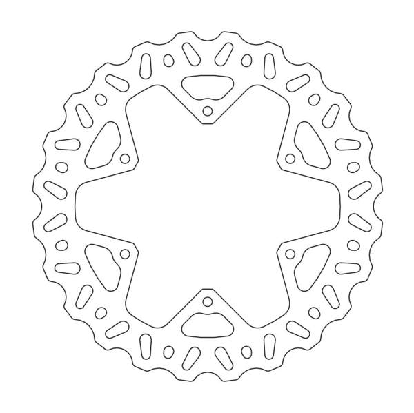 Brake Disc Moto Master Nitro Rear Yamaha Yz125 Yz250 Wr250F Yz250F 02-18 Yz450F 03-17 Yz426F Wr426F