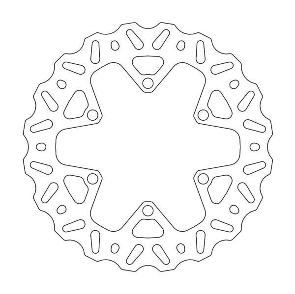 Brake Rotor Moto Master Nitro Front Kawasaki Kx85 01-21 Kx100 06-20