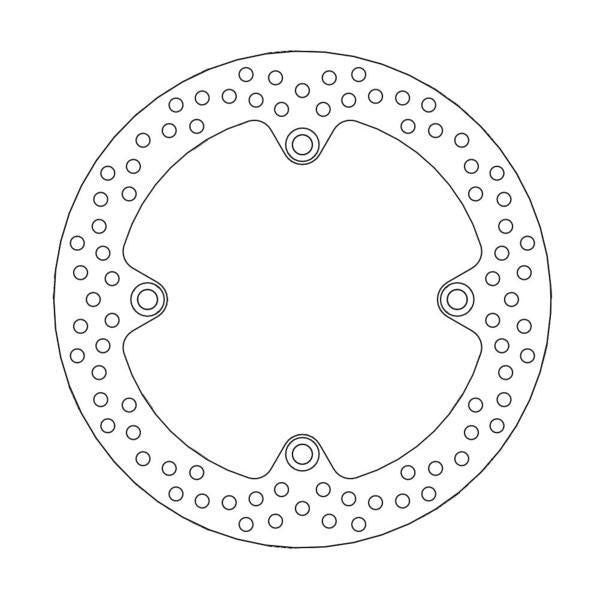 *Brake Disc Rear Moto Master Halo Kawasaki Klv1000 05-07 Suzuki Dl1000 V Strom 02-21