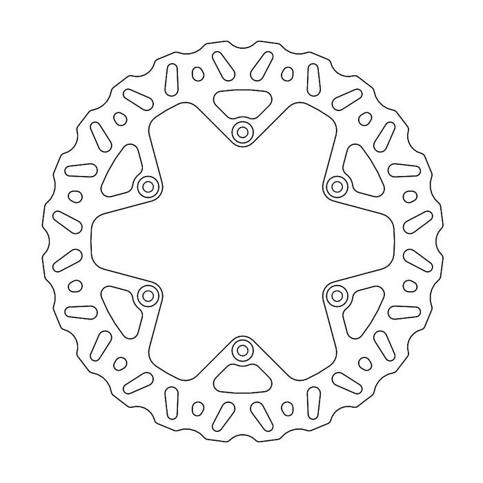 Brake Disc Rear Moto Master Nitro Yamaha Yz125 Yz250 19-21 Yz250F Wr250F Wr450F 19-20 Yz450F 18-19
