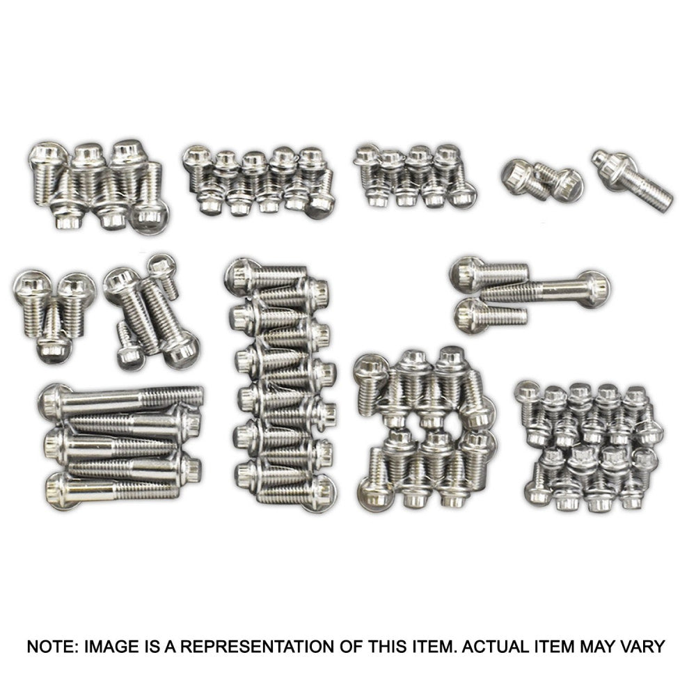 Proflow Engine Bolt Kit Chev 12 Point Stainless Steel Big Block Kit #Pfessf534
