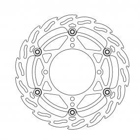 Brake Disc Front Moto Master Flame Oversized 270Mm Kawasaki Kx125 Kx250 06-08 Kx250F Kx450F 06-14