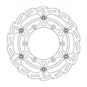 Brake Disc Front Moto Master Flame Oversized 270Mm Yamaha Yz125 Yz250 08-21 Yz250F 07-20 Yz450F