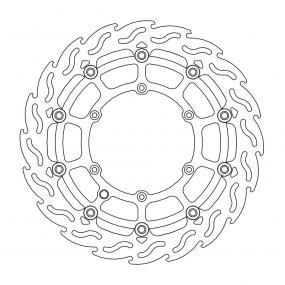 Brake Rotor Front Moto Master Supermoto 320Mm Gasgas Husaberg Husqvarna Ktm