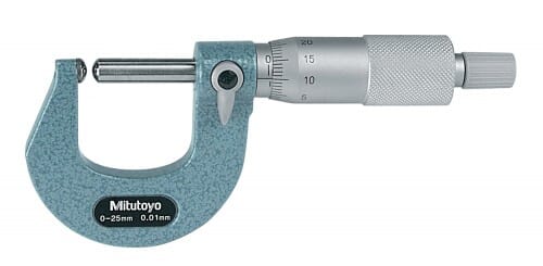 Mitutoyo Tube Micrometer 0-25 X 0.01Mm Sph/Sph