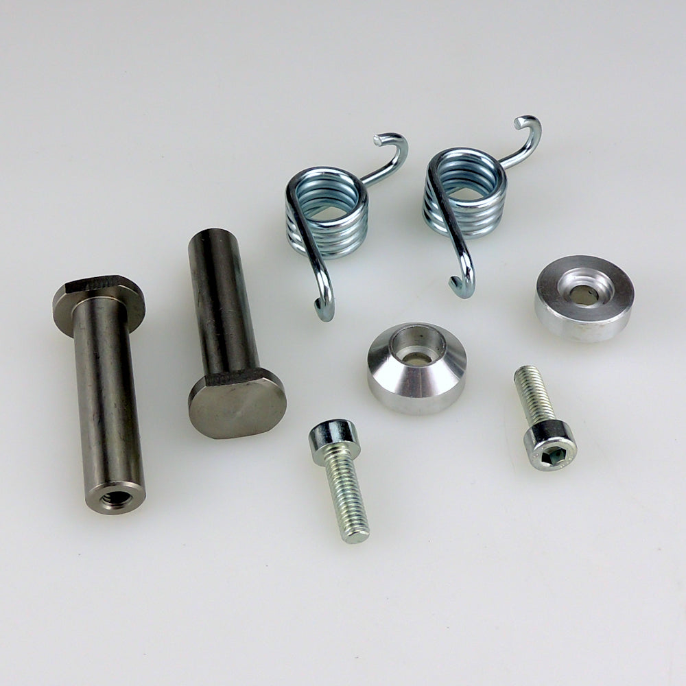 Bolt On Footrest Pin & Spring Set 360Mx 10Mm