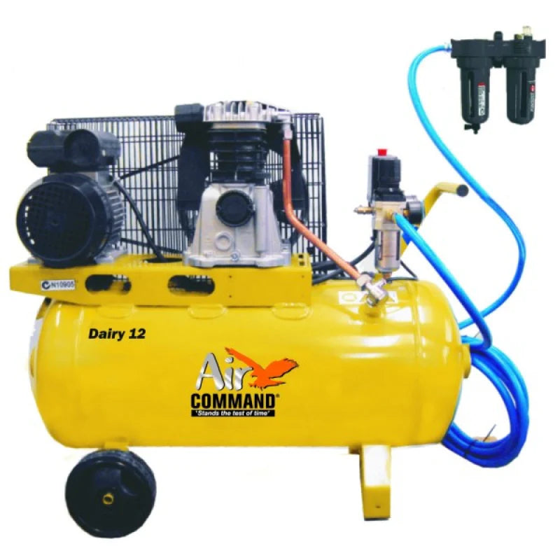 Dairy 1212Cfm, 2Hp Compressor- 50L Tank