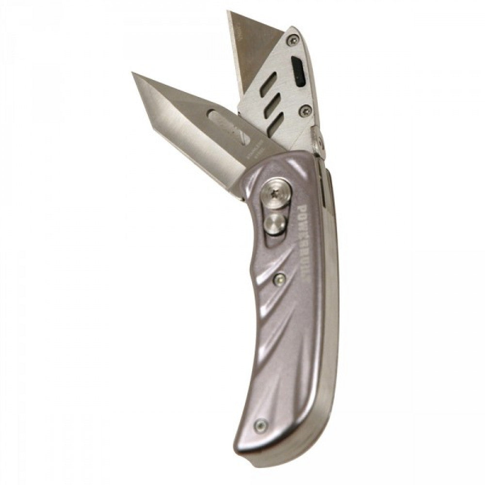 Dual Blade Utility Knife With Pouch
