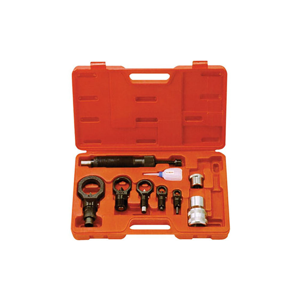 T&E Tools 10T 8Pc Hydraulic Nut Splitter Set