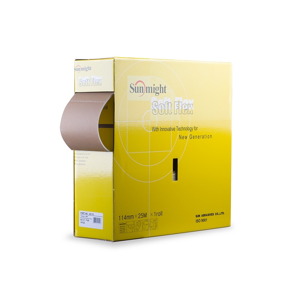 Sunmight Soft Flex Perforated Roll - 114Mmx25Mtr, 180G