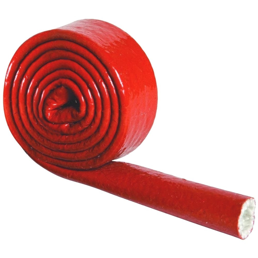 Heatshield Fire Shield Sleeving Red 3/4" X 1M