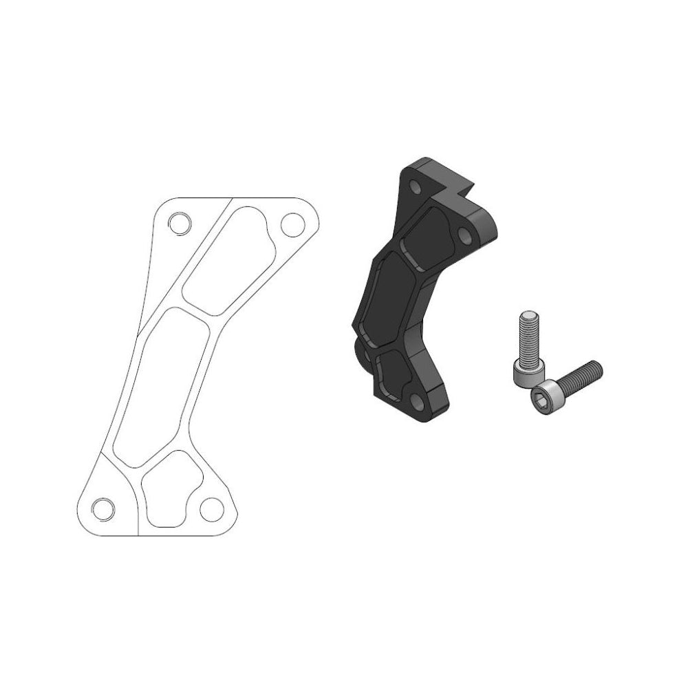 Brake Adapter Moto Master 320Mm Yz125 Yz250 98-04 Yz250F Wr250F 01-04 Yz450F Wr450F 03-04