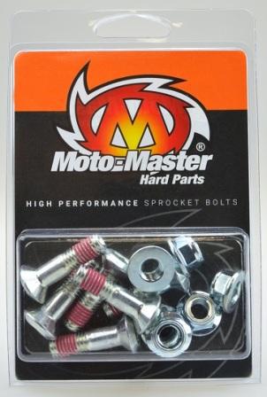 Sprocket Bolt Kit Moto Master For All Japanese Models 6X M8-30Mm