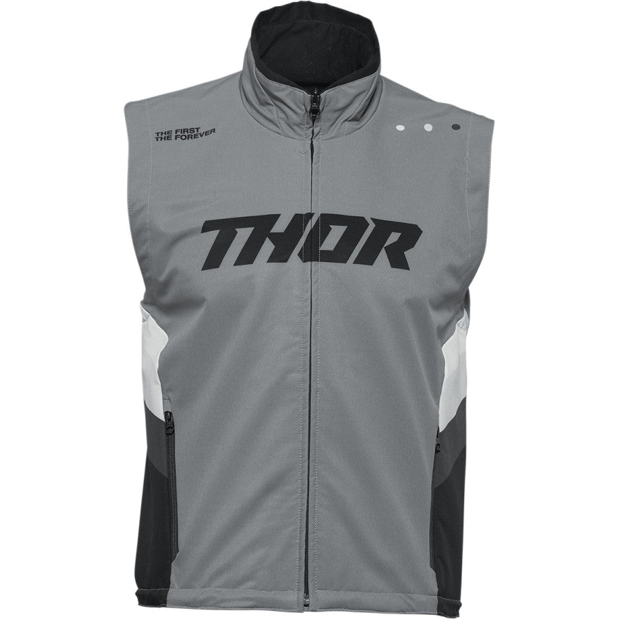 Vest Thor Mx S23 Warmup Grey/Black M