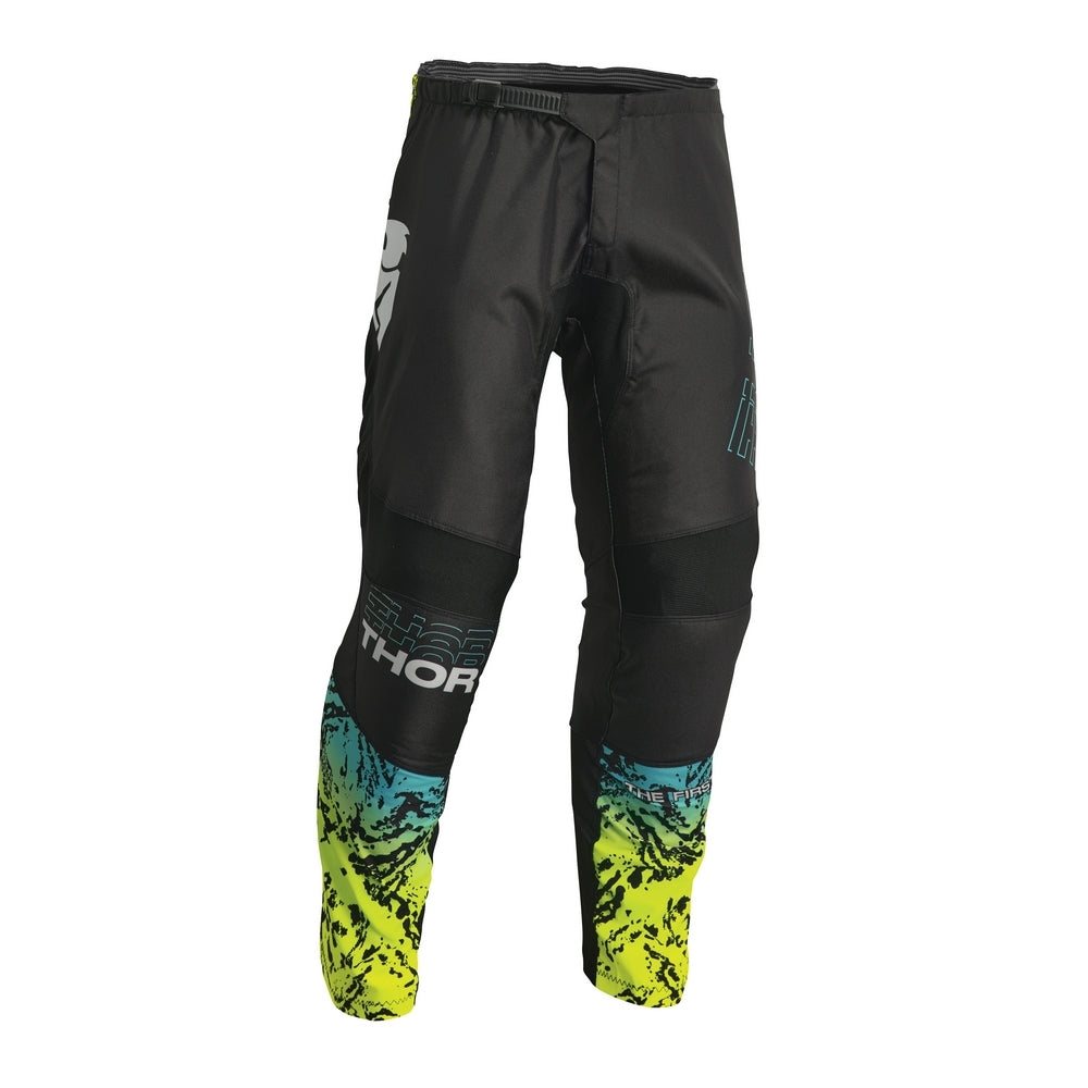 Pants S23 Thor Mx Sector Atlas Black/Teal 36 Inch