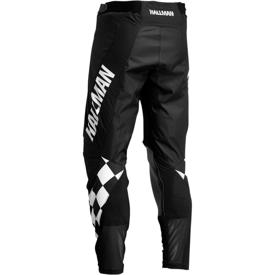 Pants S23 Hallman Differ Cheq Black/White 34 Inch
