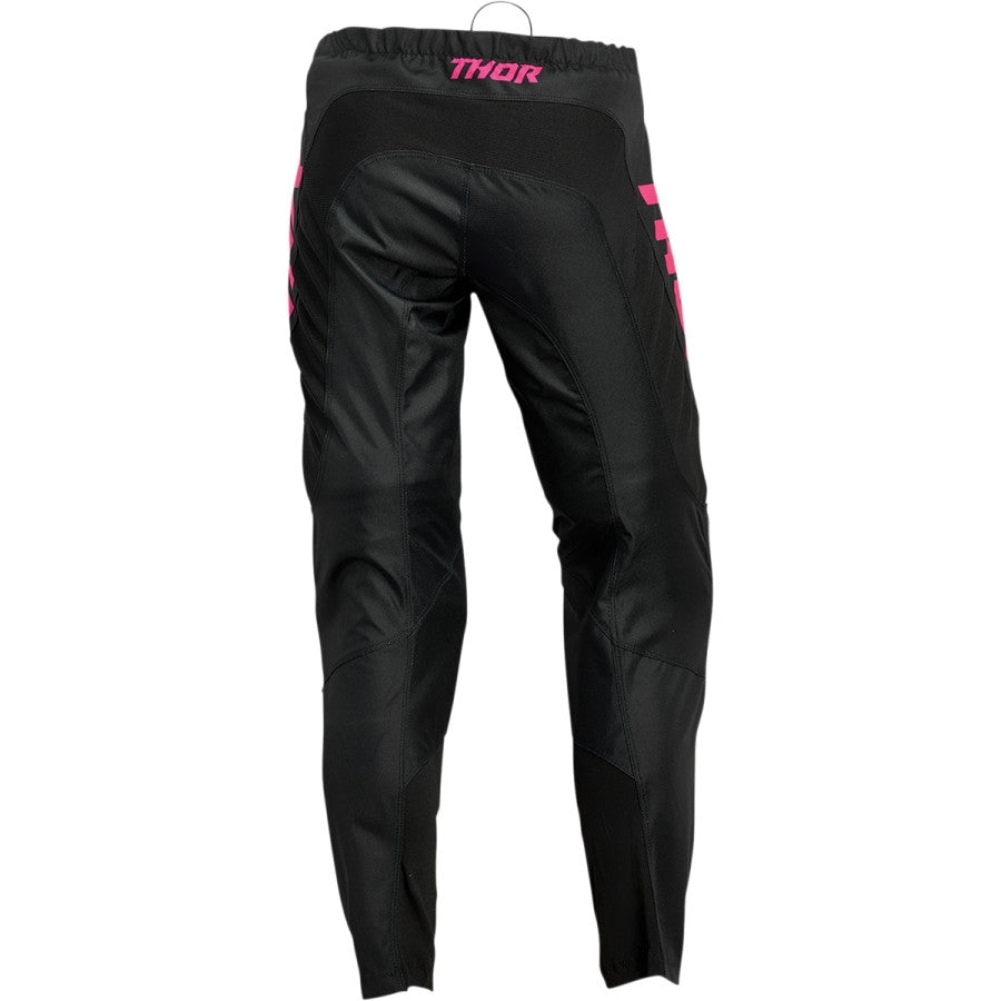 Pants S23 Thor Mx Sector Women Minimal Black/Pink 3/4