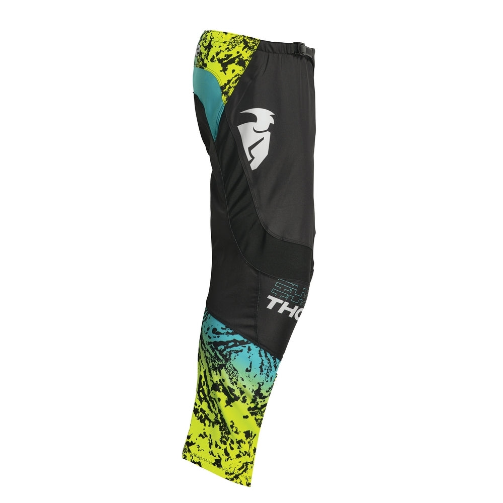 Pants S23 Thor Mx Sector Youth Atlas Black/Teal 24